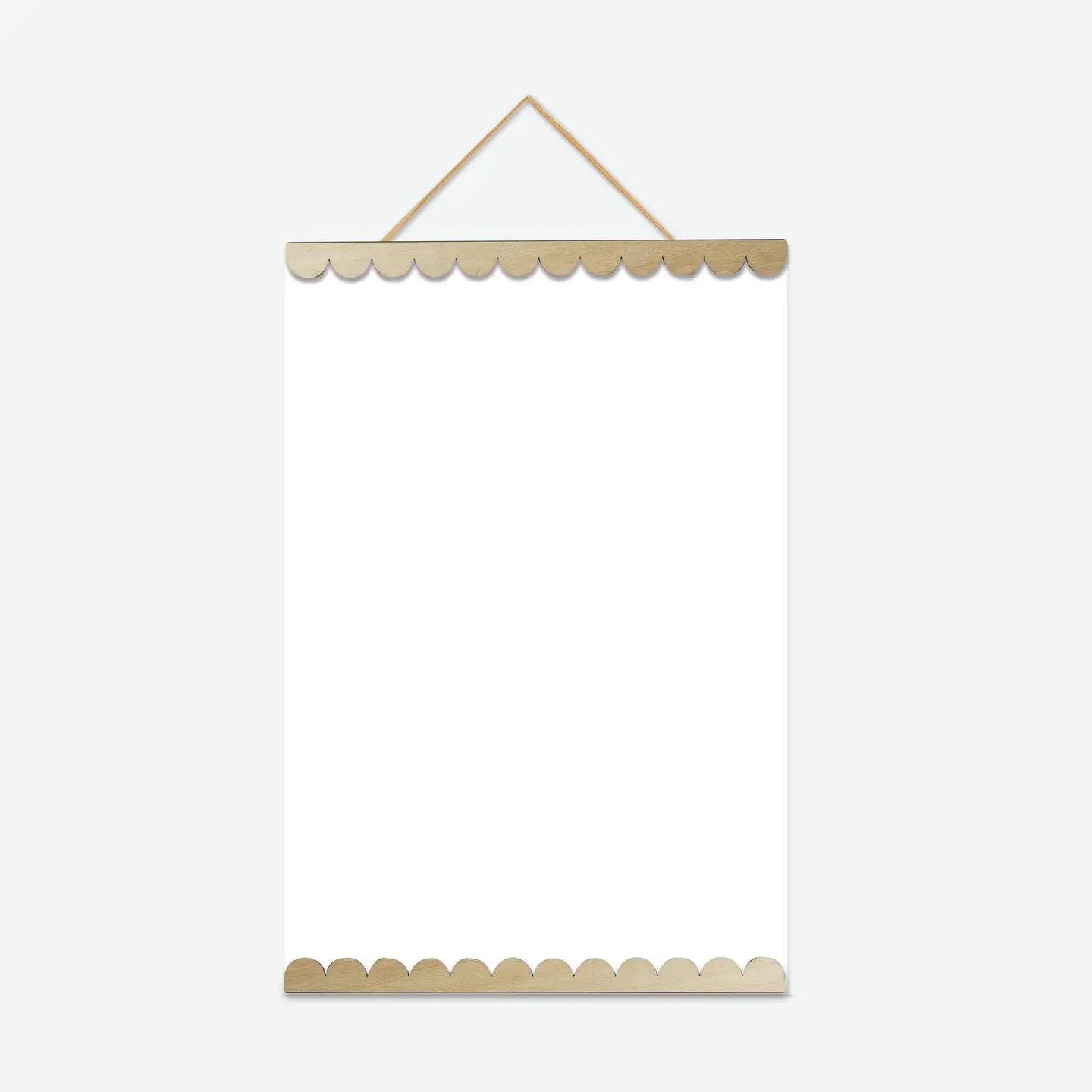 HOME DWELLER - Scallop 21cm MAGNETIC PRINT HANGER