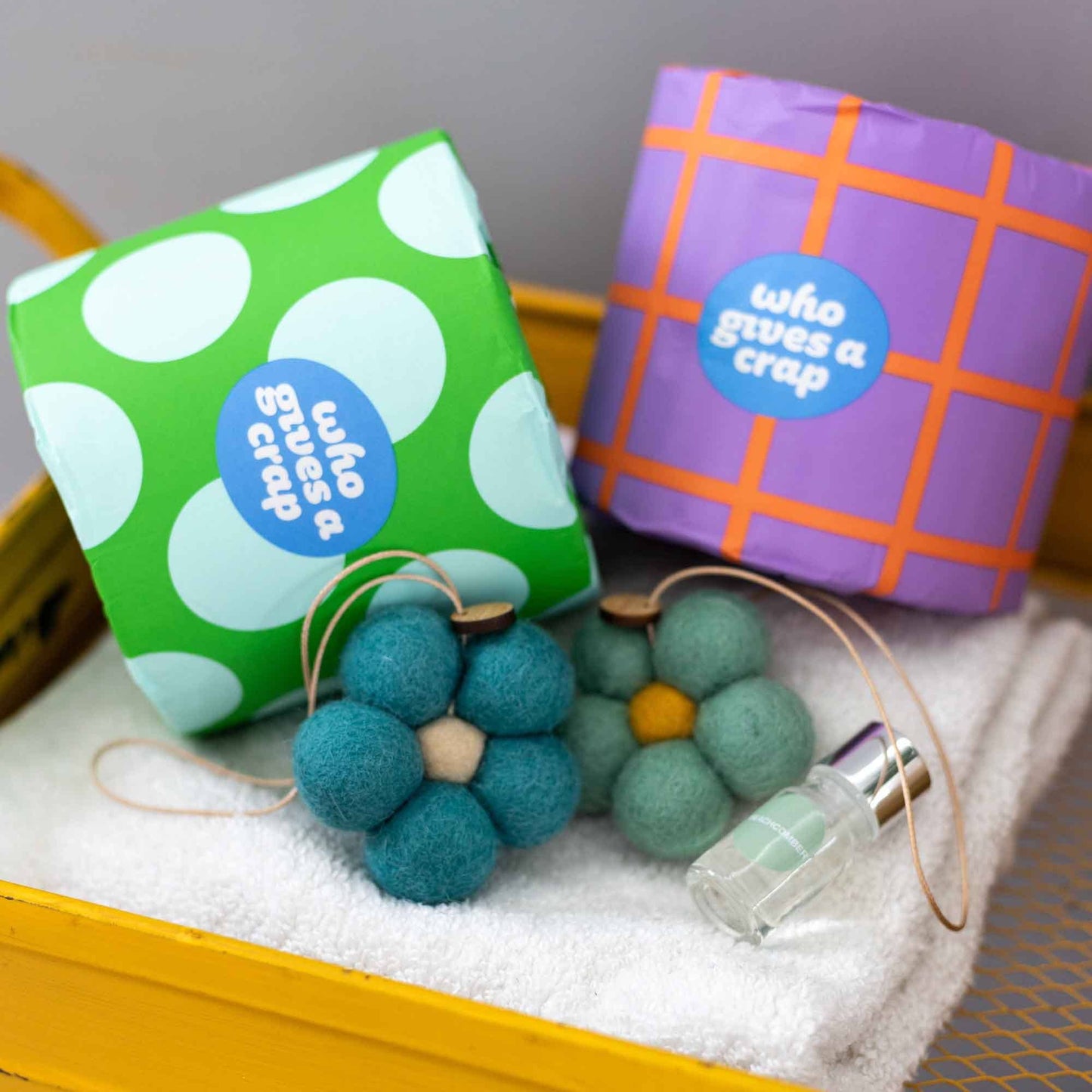 HOME DWELLER - Felt Flower Fresheners - Beachcomber
