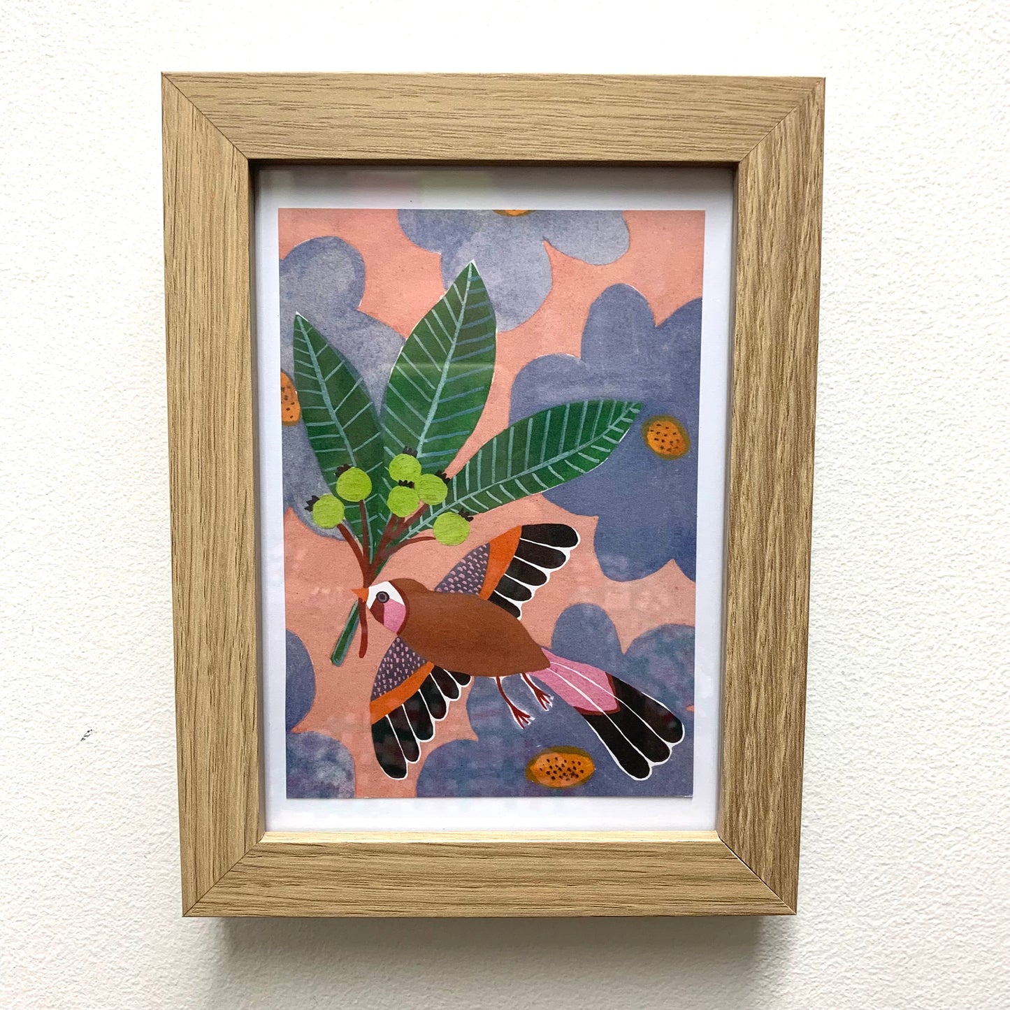 AHD PAPER CO - "Birdsong" - Framed Image