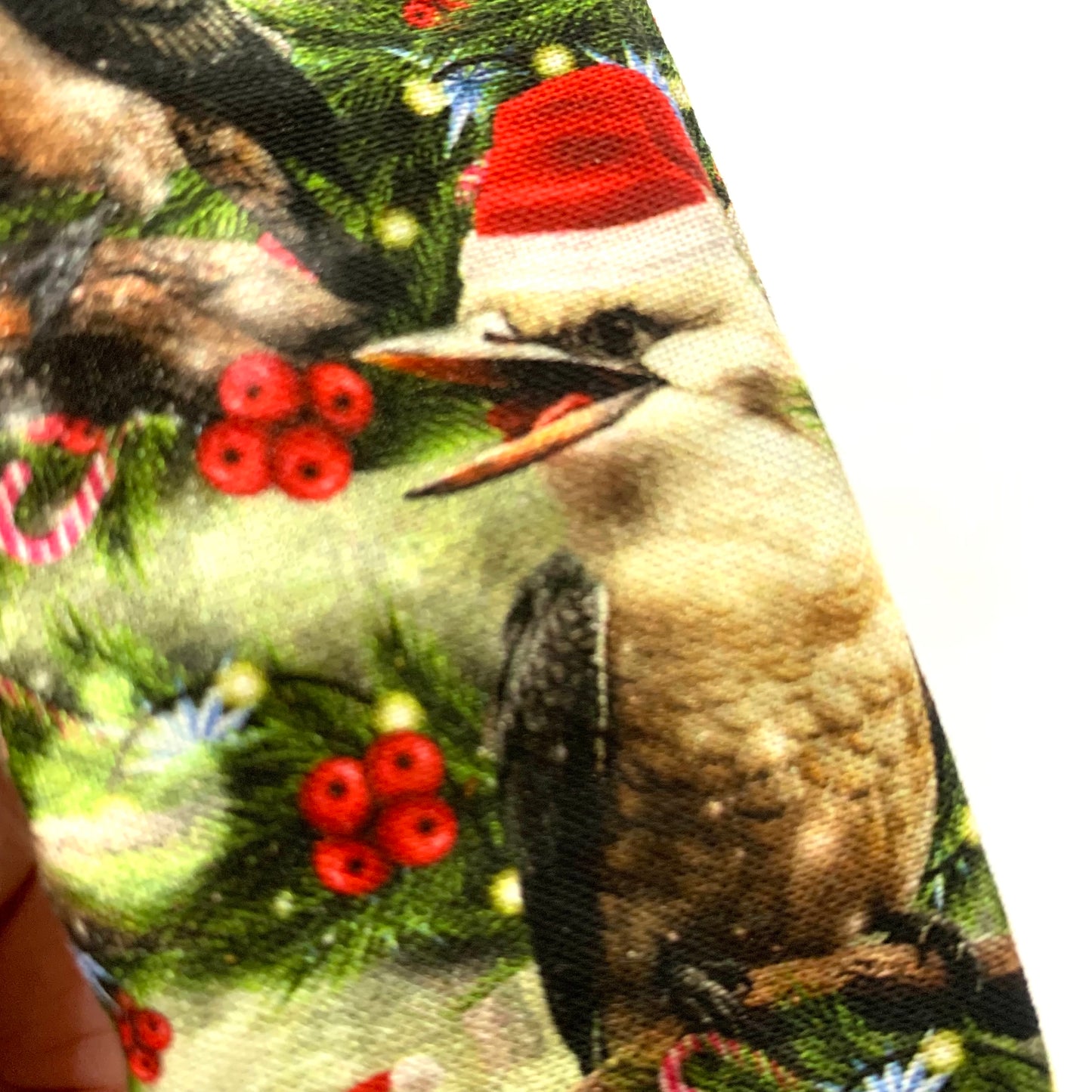 MUMMA WHOOPEE - Jumbo "Jolly Kookaburras"- Christmas Scrunchies