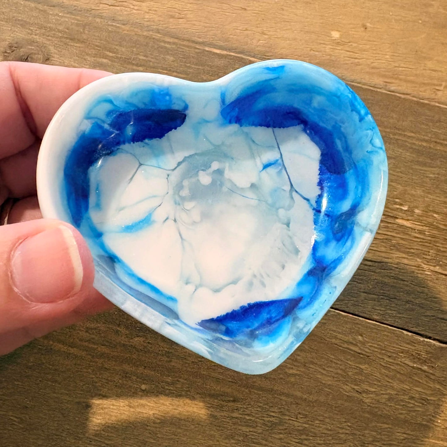 BRENDA STONE ART - Heart Ocean Trinket Tray 3