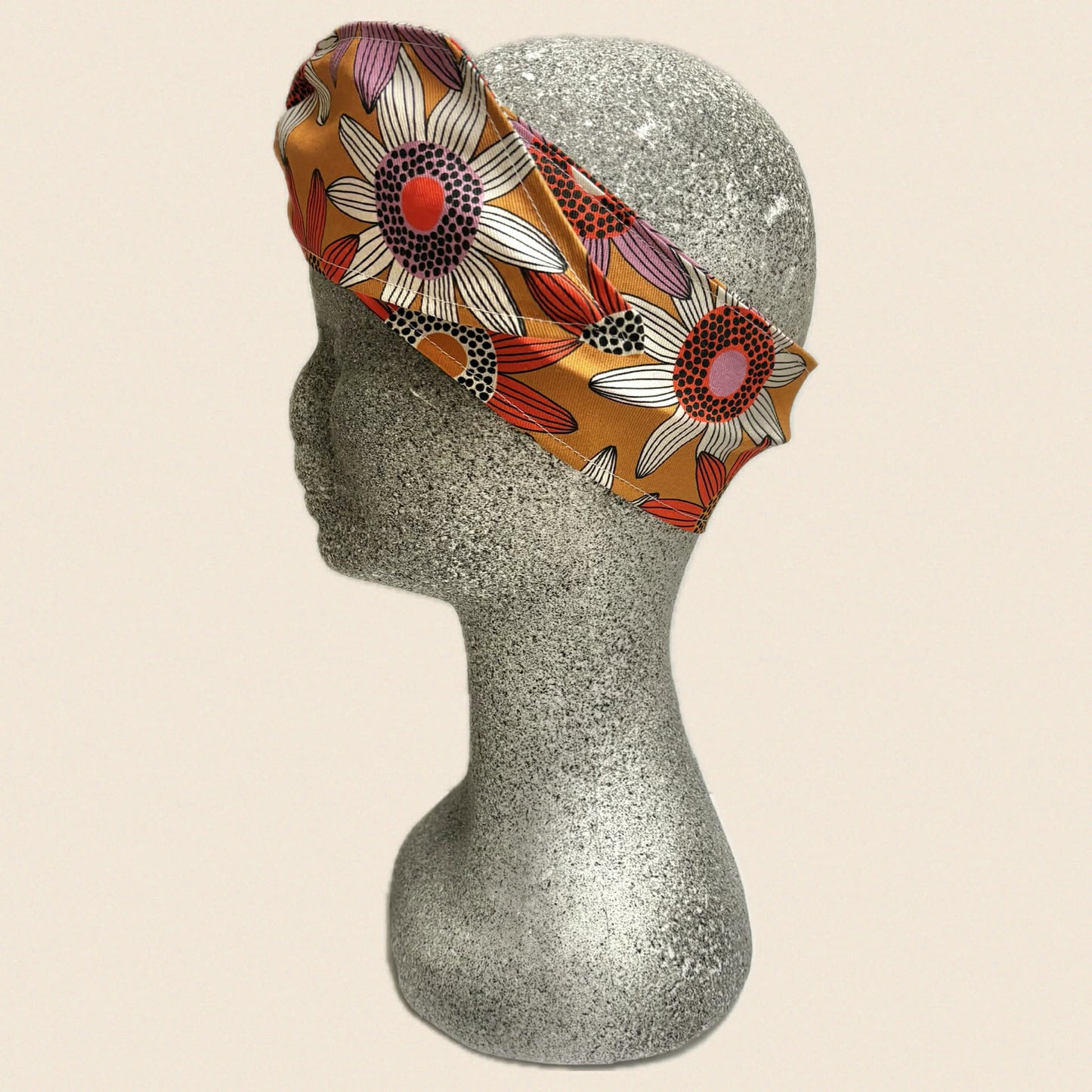 OH SEW ROSY: WIRE HEADBAND - Autumn Flowers (Jocelyn Proust print)