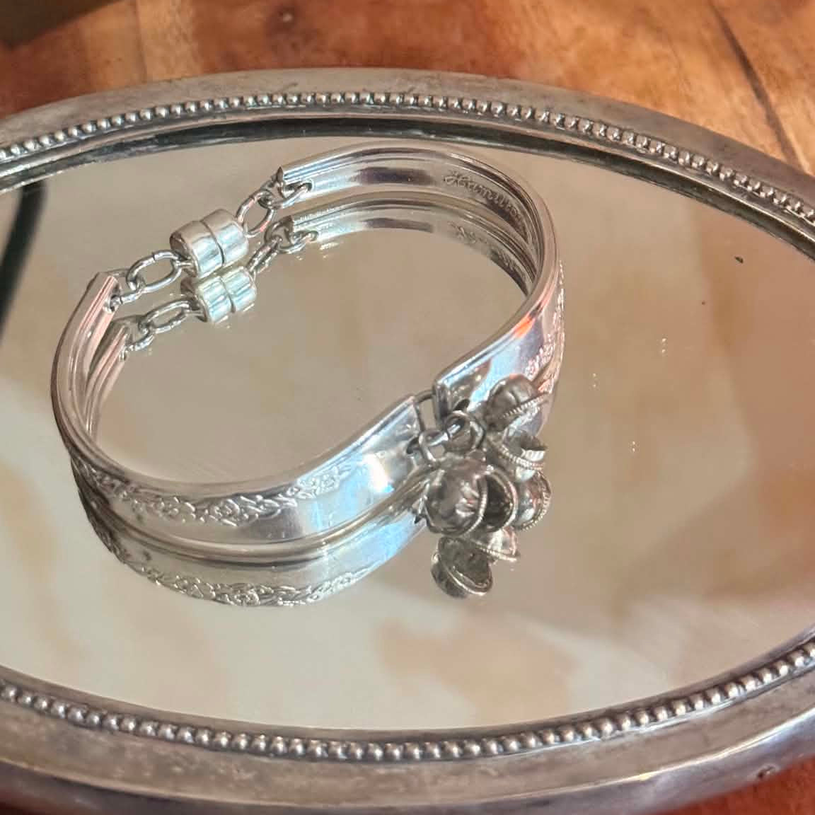 MOLLY MADE- Vintage SILVERPRIDE Fork Handle Bracelet