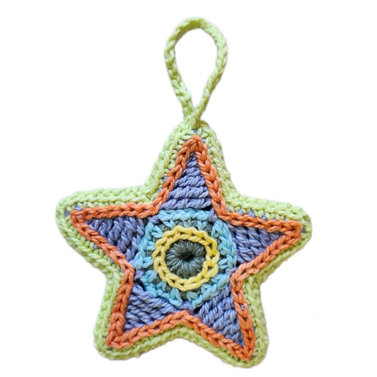 FIBRESCAPE - Colourful Christmas Star 1