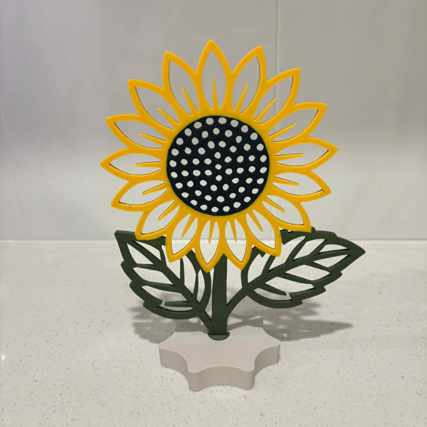 DWAYNSKI.3D - Sunflower - Large Petal Print Vase