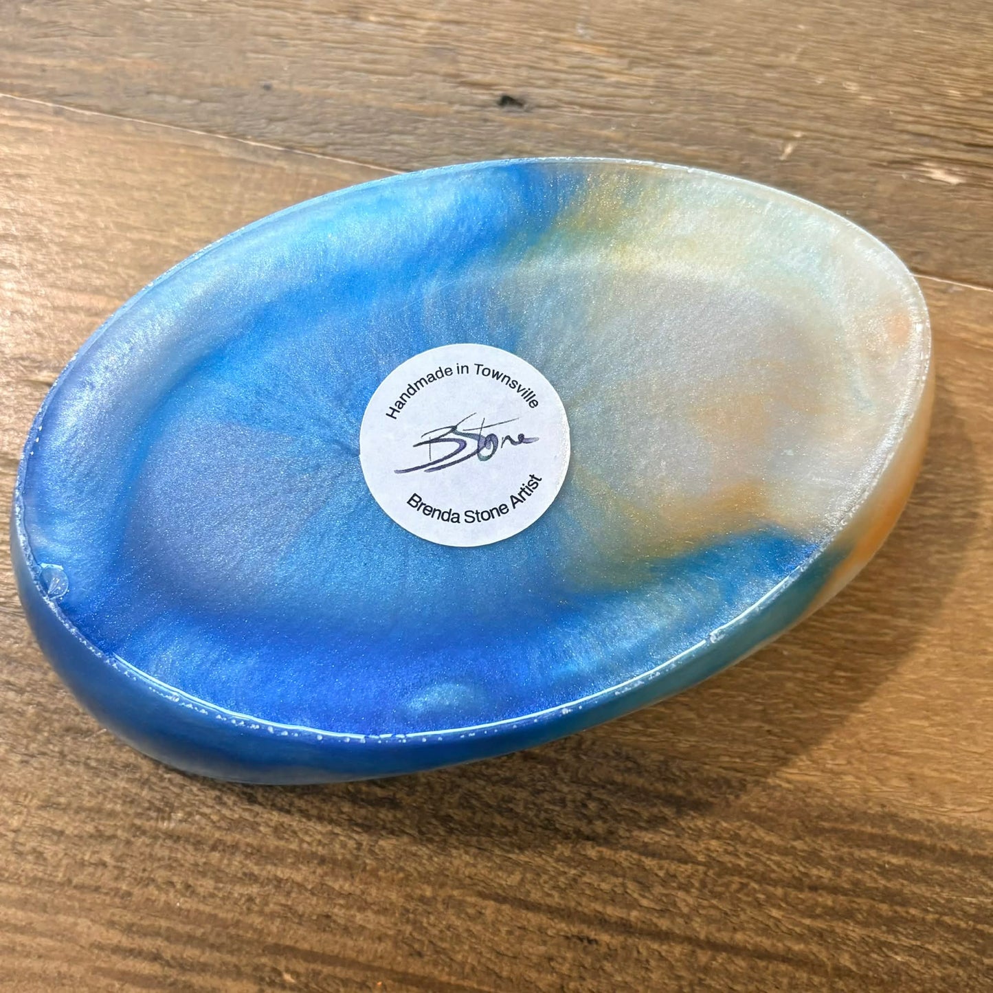 BRENDA STONE ART - Deep Dish Resin Tray 1