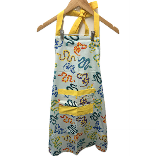 MUMMA WHOOPEE - "Funky Snakes" FABRIC APRON