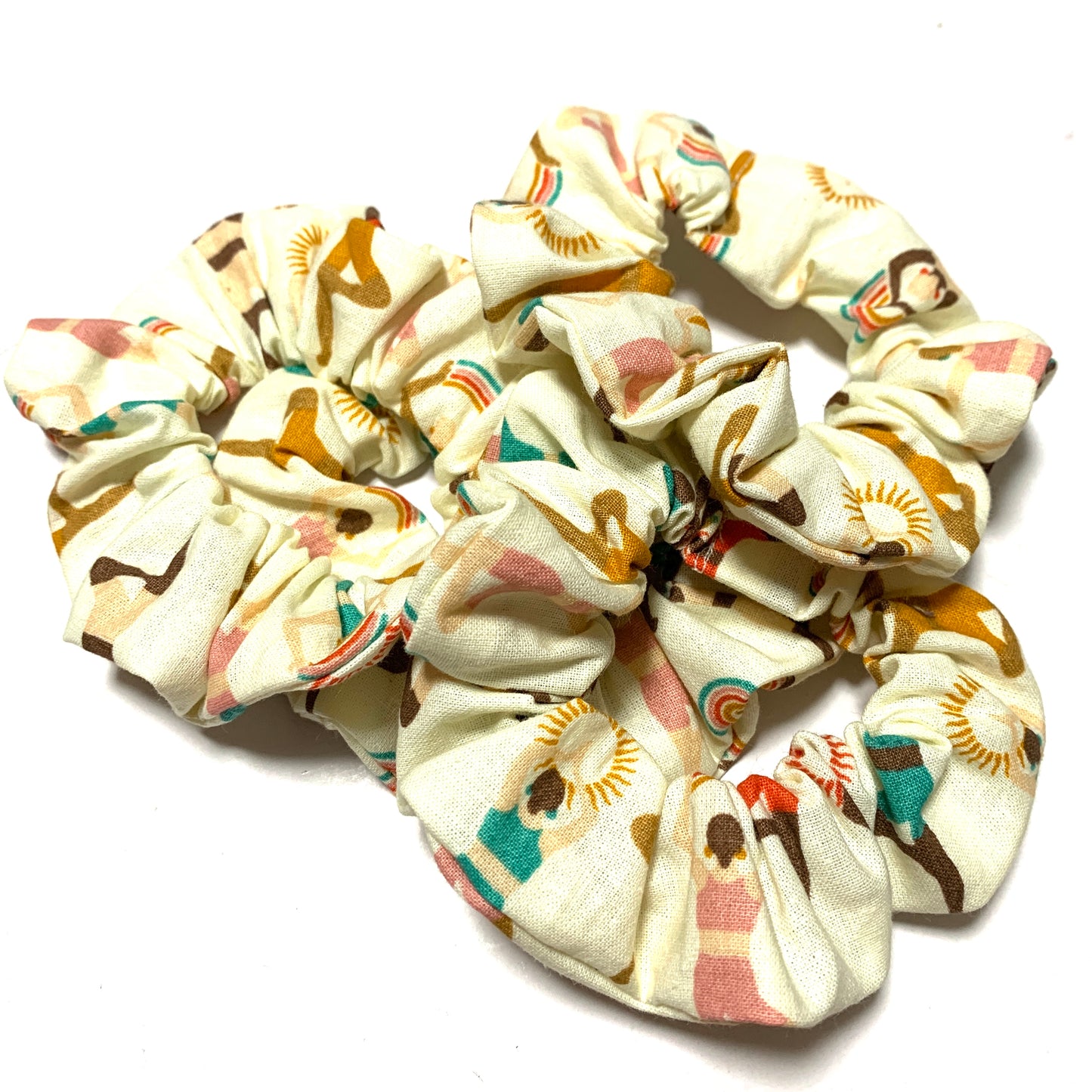 MUMMA WHOOPEE - "Yoga" REGULAR SCRUNCHIES