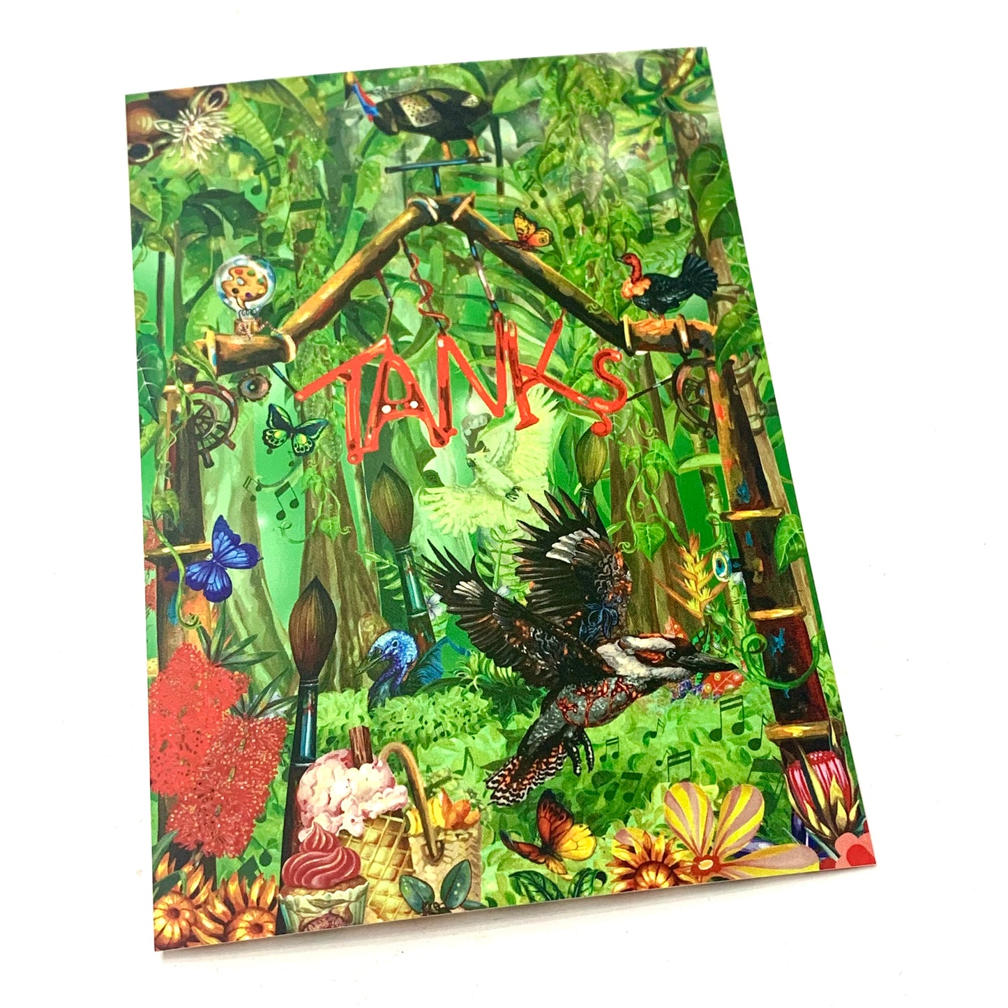 HAYLEY GILLESPIE - "THE TANKS" POSTCARD