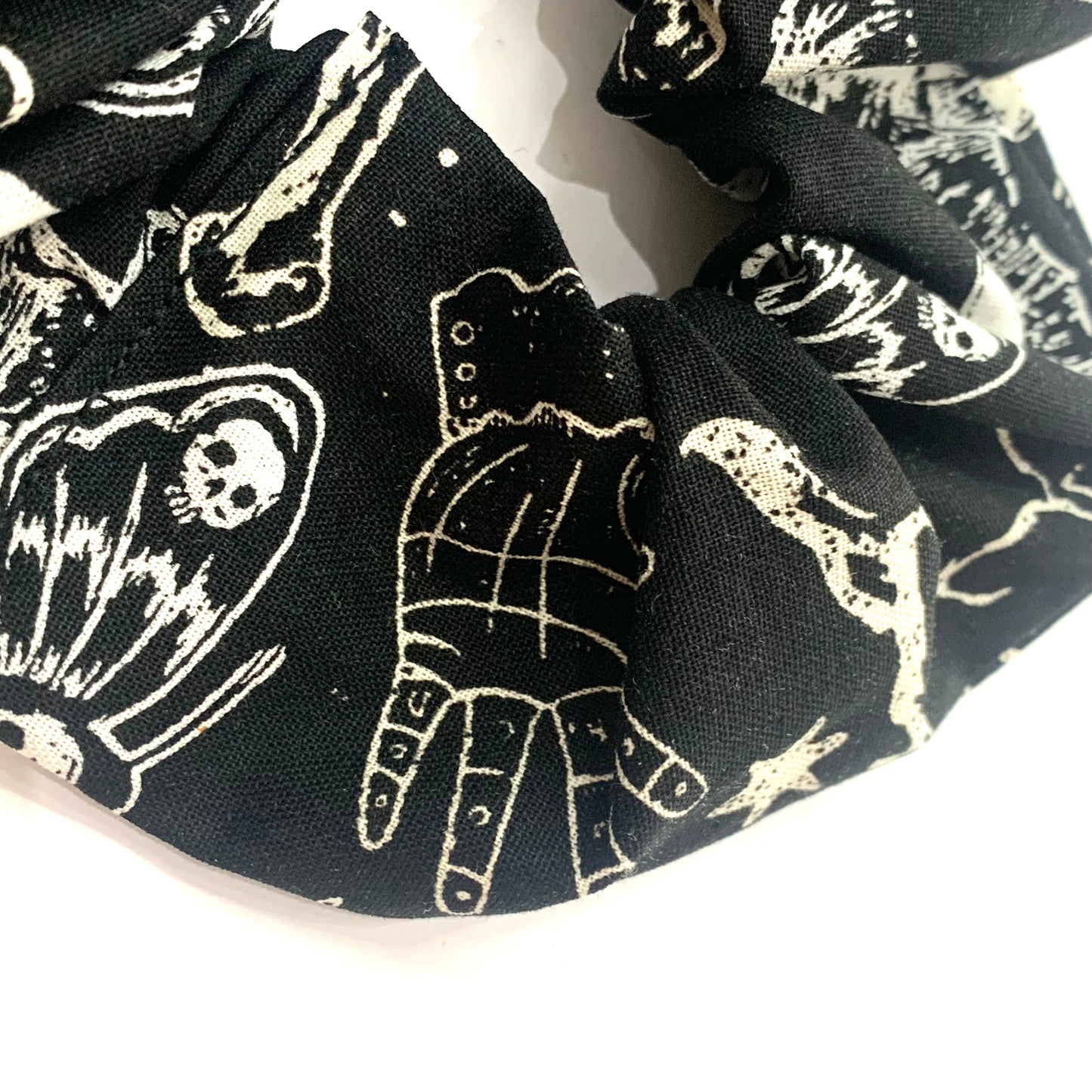 MUMMA WHOOPEE - "Black Magic" Halloween Jumbo Scrunchies