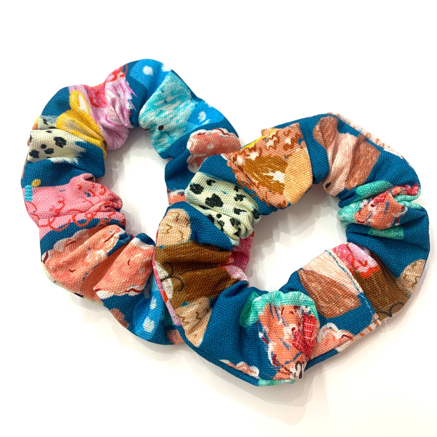 MUMMA WHOOPEE - "Doggy Daycare" REGULAR SCRUNCHIES
