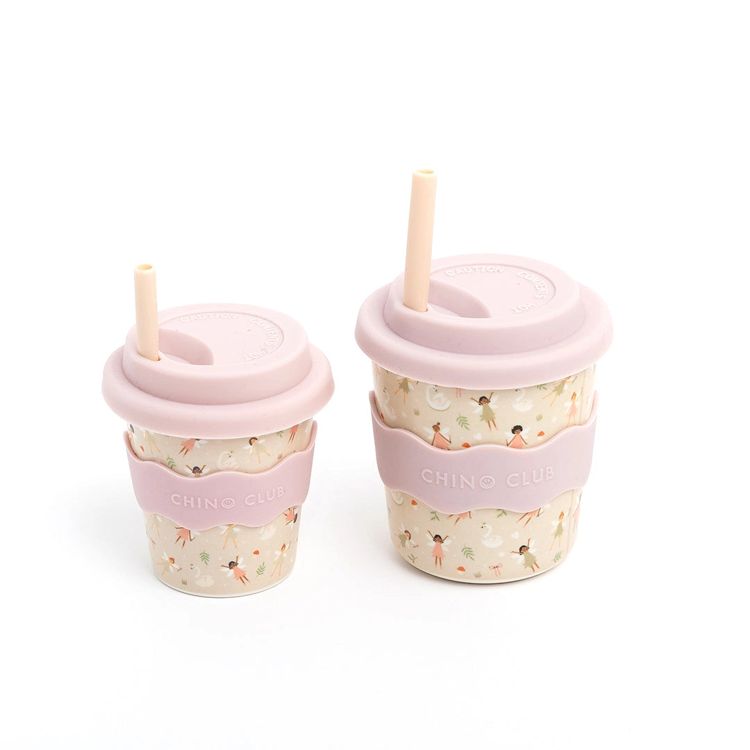 CHINO CLUB- Kids 8oz Reusable Cup- Fairies