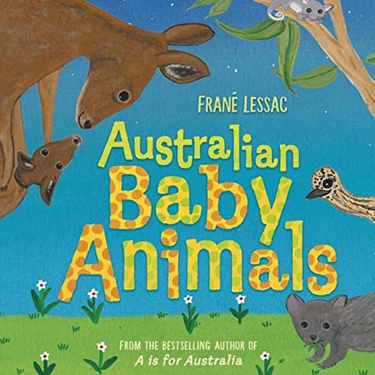 BOOKS & CO - AUSTRALIAN BABY ANIMALS By Frané Lessac - Board Book