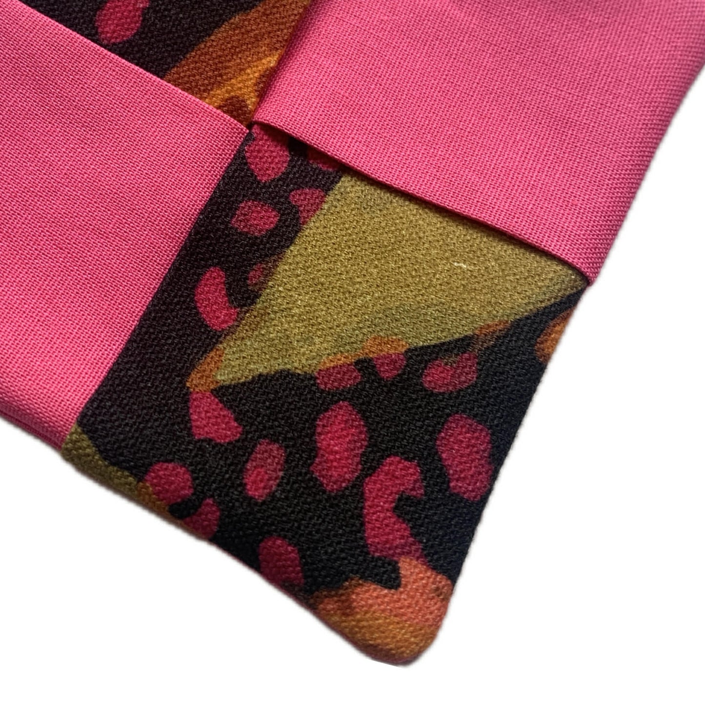 MUMMA WHOOPEE- SINGLE WINE GLASS SLIPPER/COASTERS- Jungle Cats & Pink