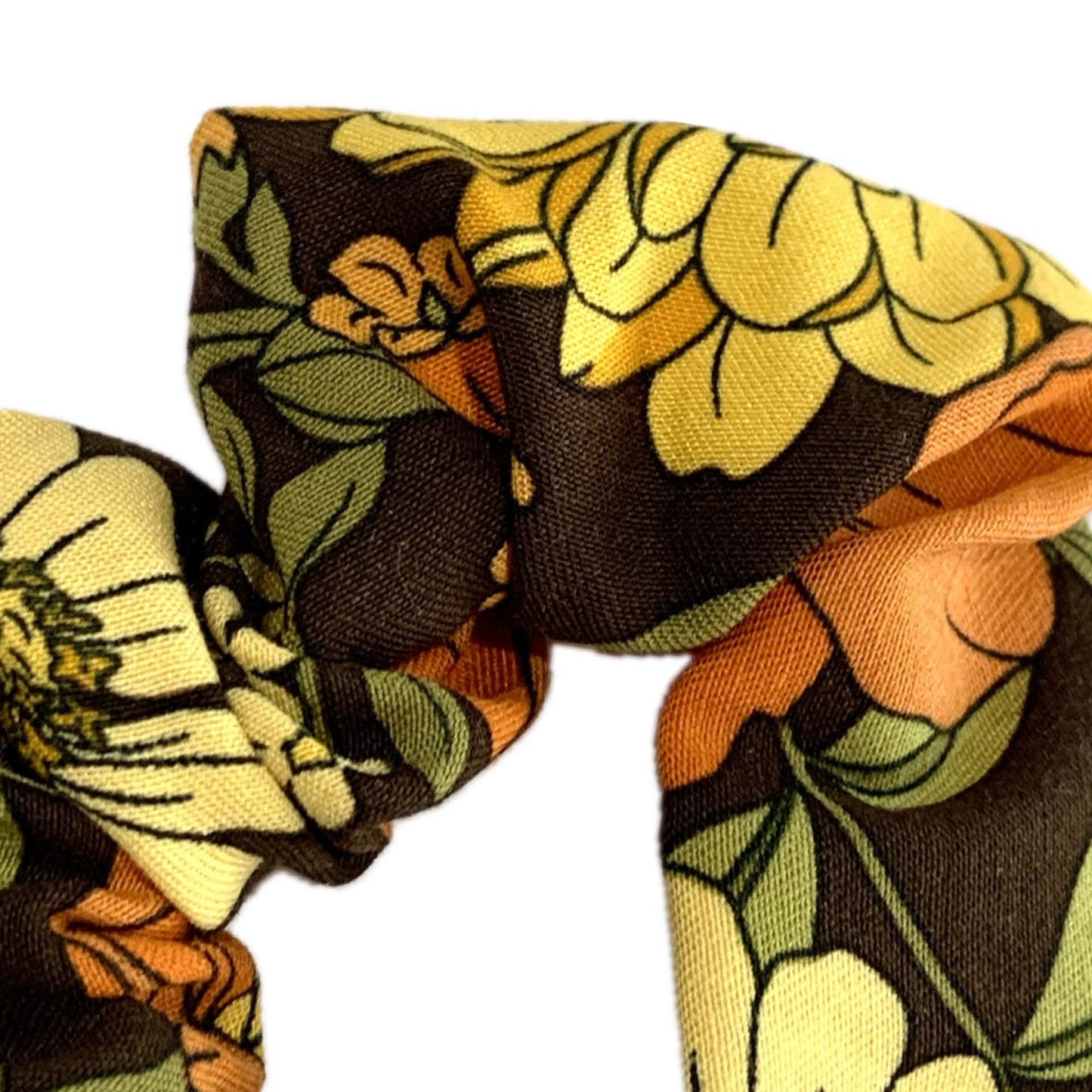 MUMMA WHOOPEE - JUMBO "RETRO FLOWERS" SCRUNCHIES