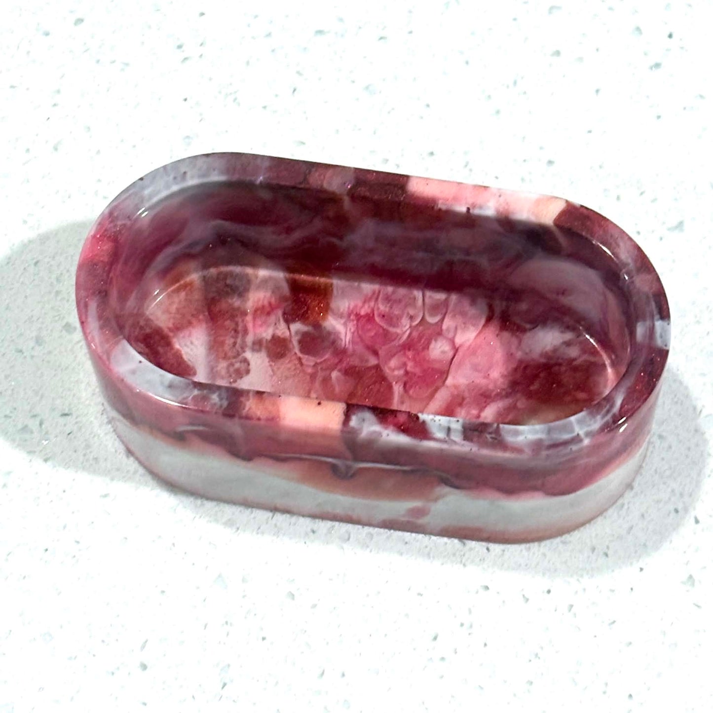 BRENDA STONE ART - Resin Oval Trinket Tray 3