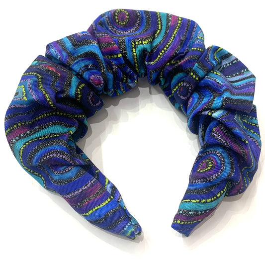 THIS BIRD HAS FLOWN -  "Emu Dreaming" - JUMBO SCRUNCHIE HEADBANDS