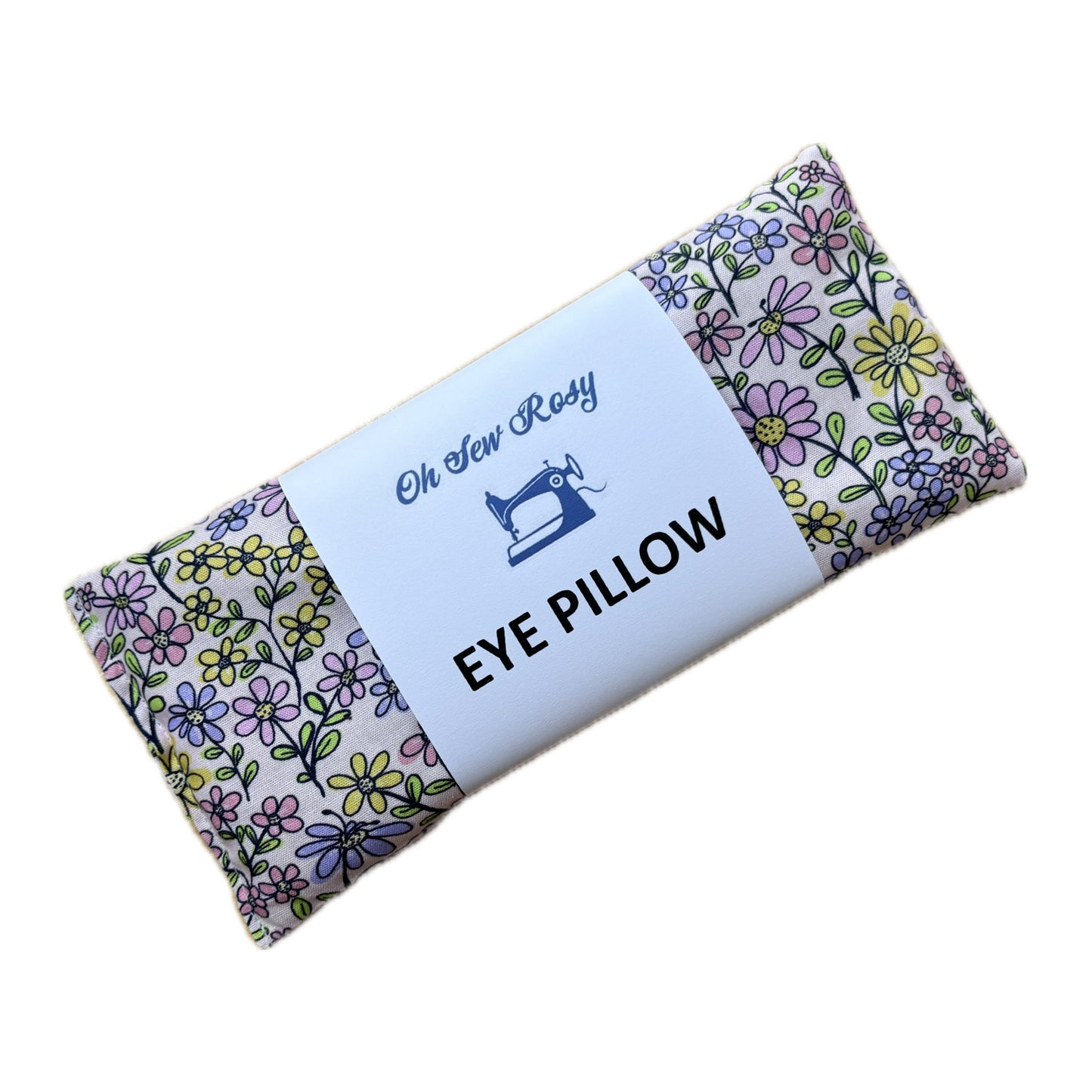 OH SEW ROSY: Eye Pillow - Daisy Field Pink