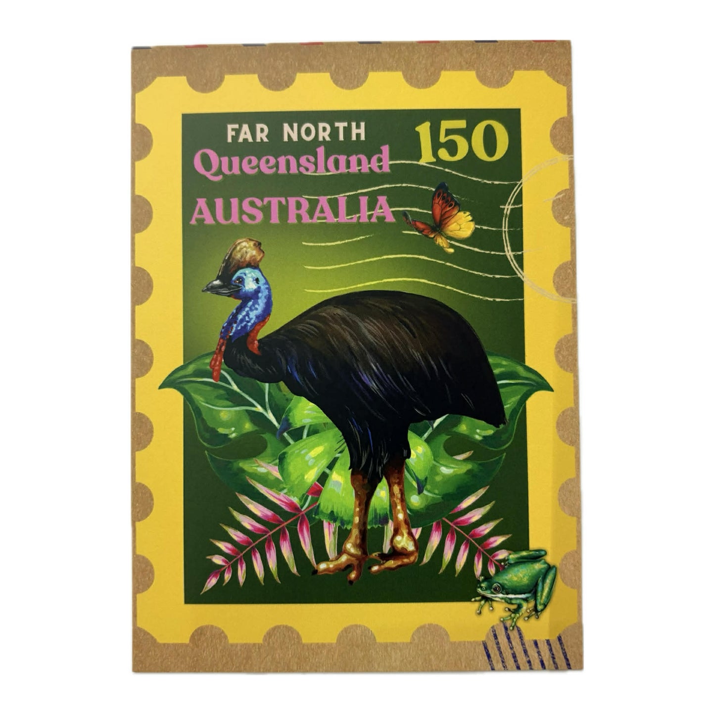 HAYLEY GILLESPIE - "FNQ CASSOWARY" POSTCARD