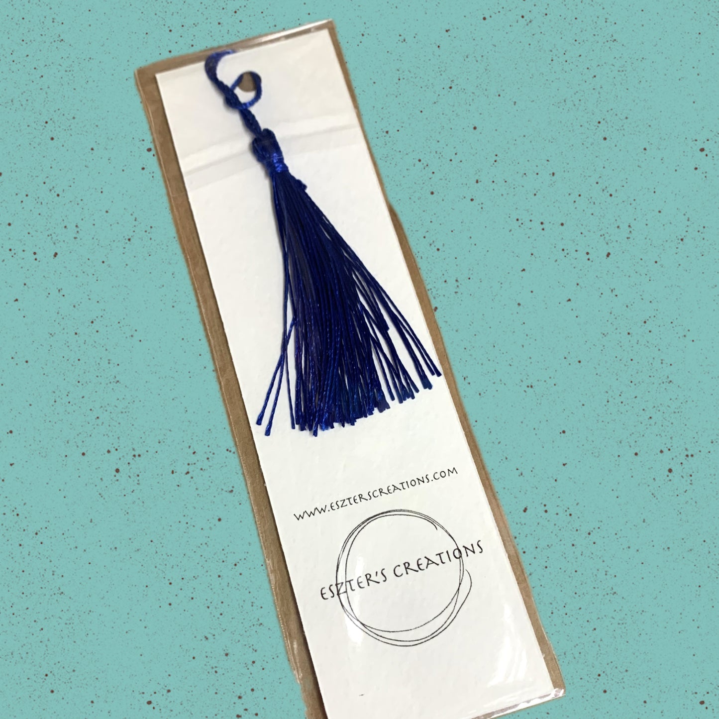 ESZTER'S CREATIONS- "Turtles" Bookmark- Textured Paper