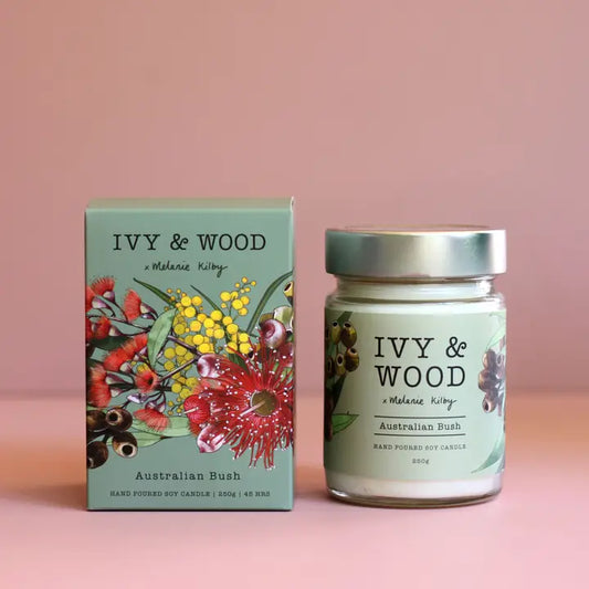 IVY & WOOD - Australian Bush Scented Candle - 'Australiana' Collection