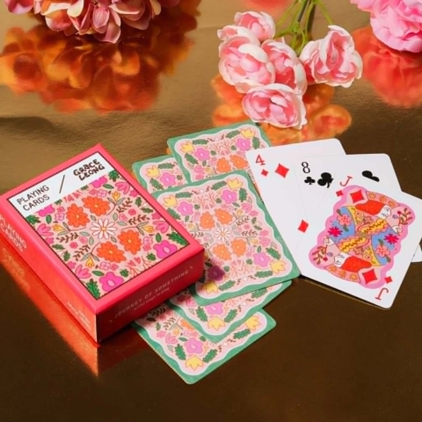 JOURNEY OF SOMETHING- Playing Cards- Flower Plus