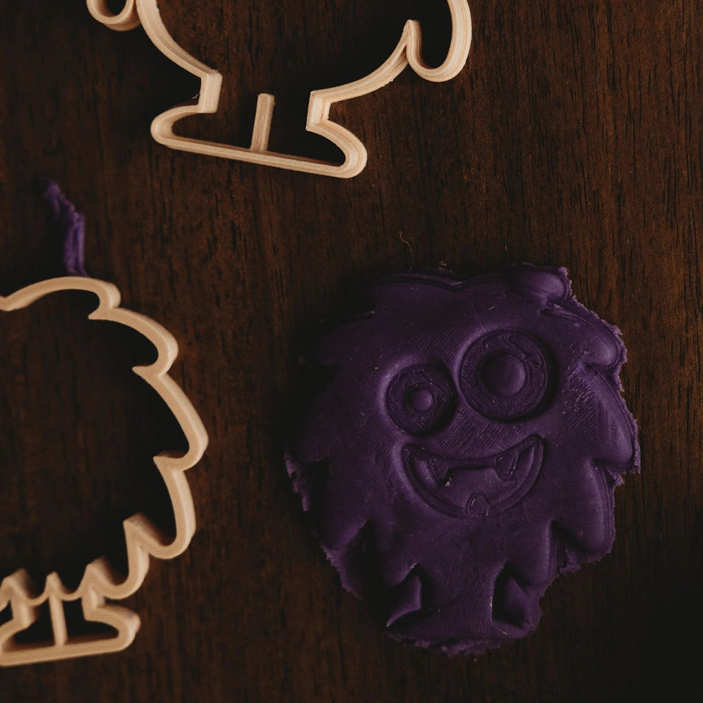 KINFOLK PANTRY- Monster Stamp Play Bundle - Eco Playdough Tools