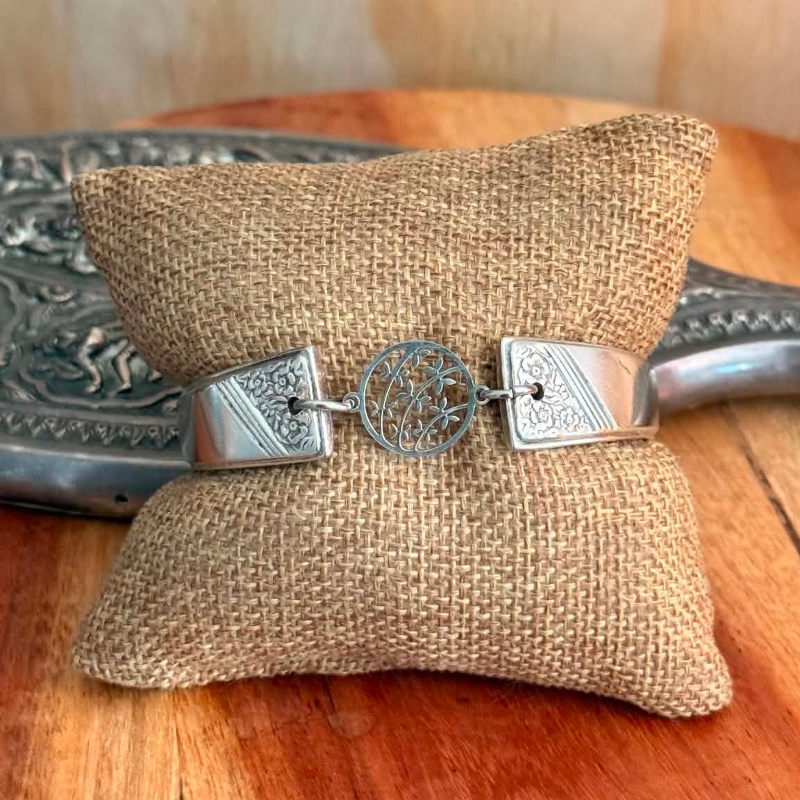 MOLLY MADE- 'Margaret Rose" Spoon Handle Bracelet