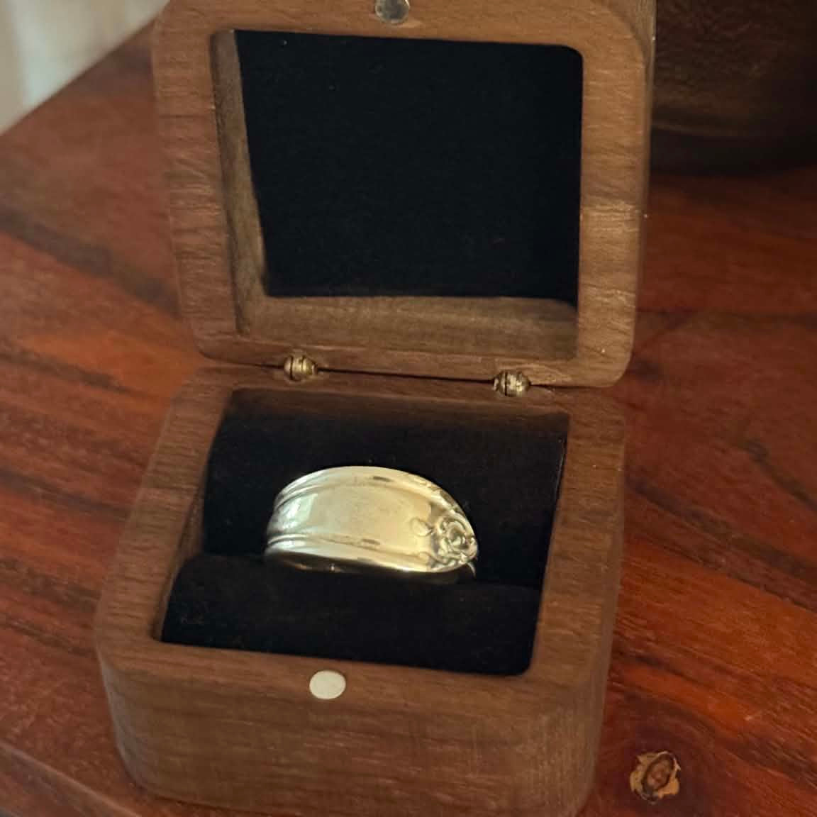 MOLLY MADE - Vintage Demitasse Spoon Handle Ring
