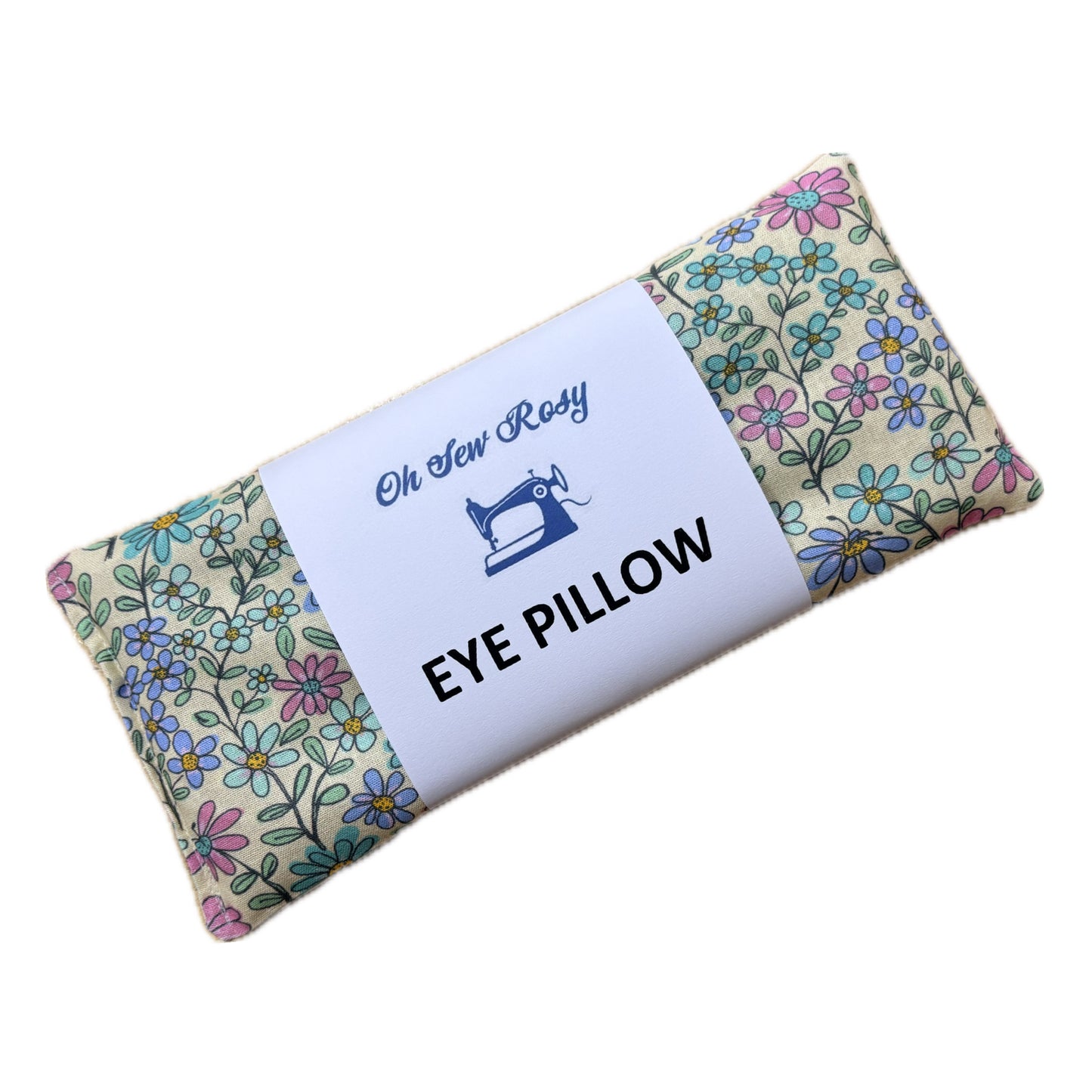 OH SEW ROSY: Eye Pillow - Daisy Field Yellow