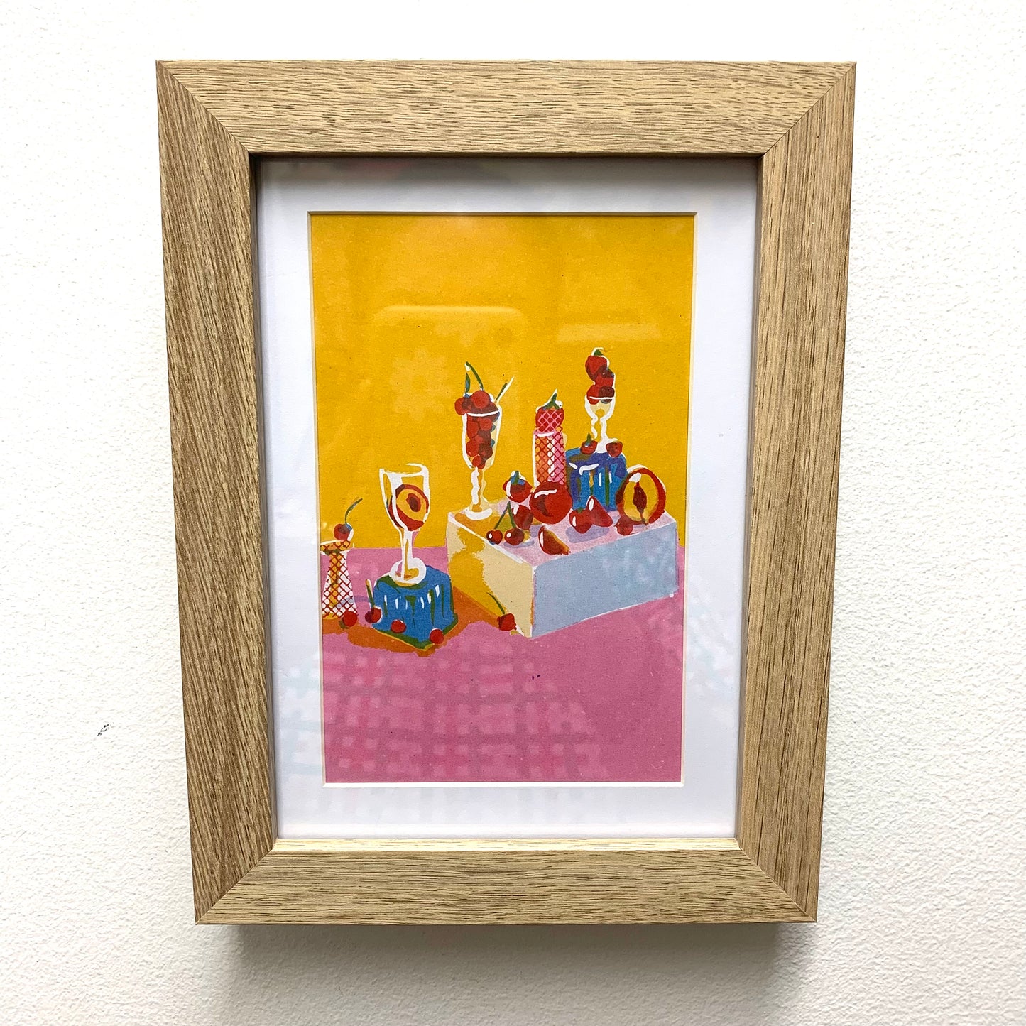 AHD PAPER CO- STILL LIFE WITH FRUIT- Framed Image