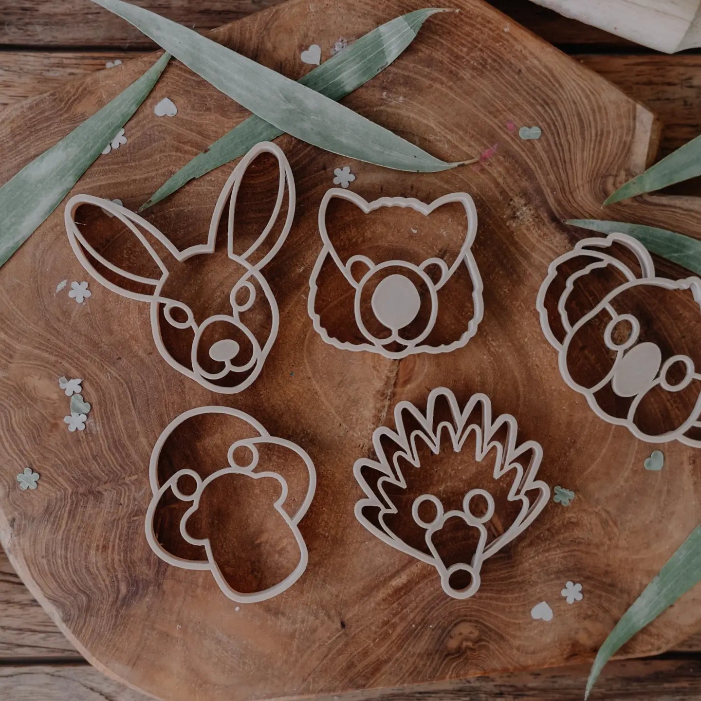 KINFOLK PANTRY- Australian Animal Cutter Set - Eco Playdough/Cookie Tools