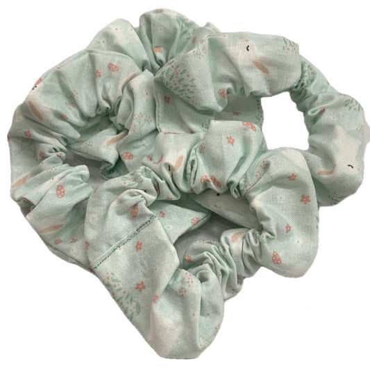MUMMA WHOOPEE - "Pastel Bunnies" SCRUNCHIES