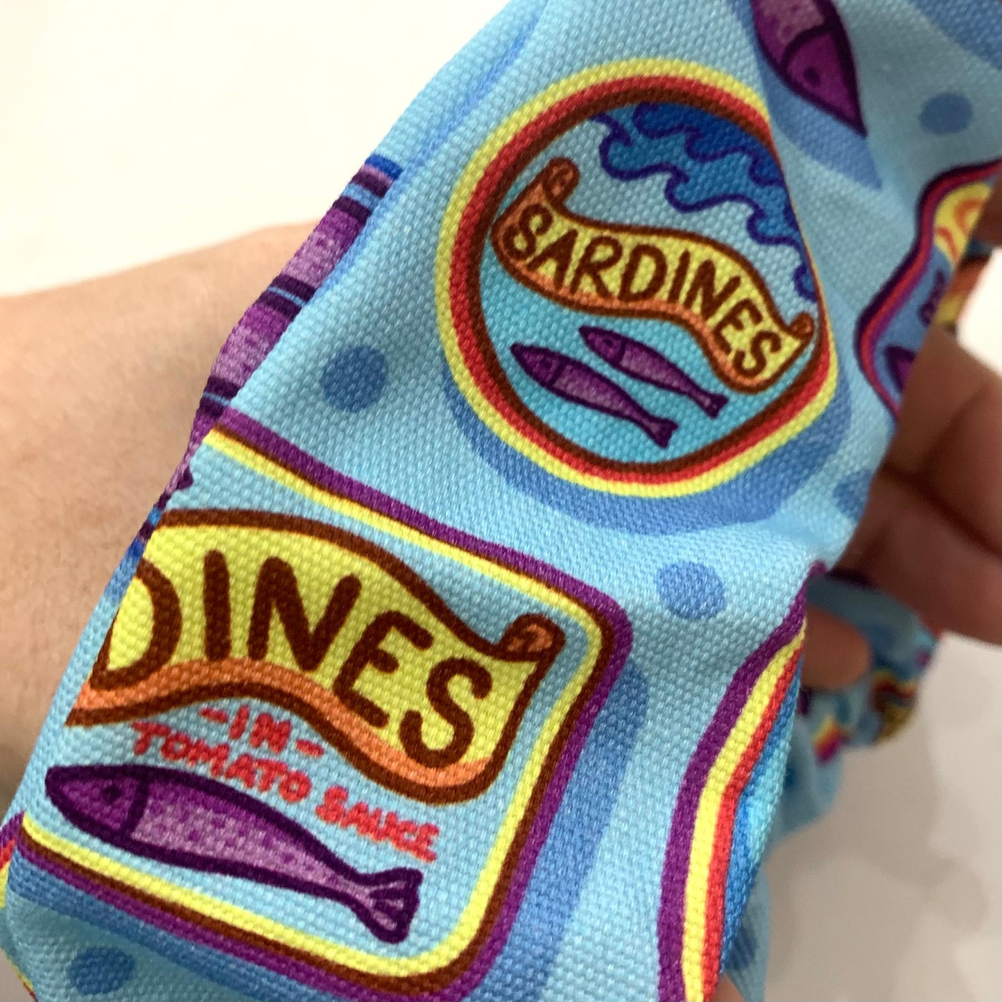 MUMMA WHOOPEE - JUMBO "Sardines" SCRUNCHIES