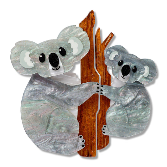 ERSTWILDER - Among the Eucalyptus Brooch Pair - BY YOUR SIDE COLLECTION