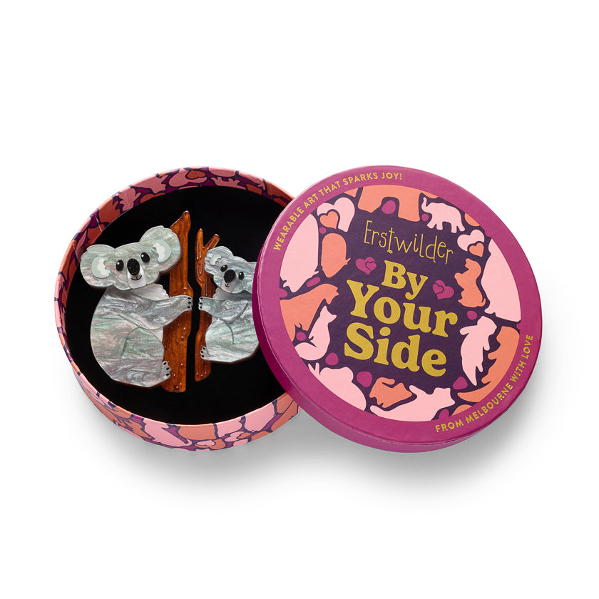 ERSTWILDER - Among the Eucalyptus Brooch Pair - BY YOUR SIDE COLLECTION
