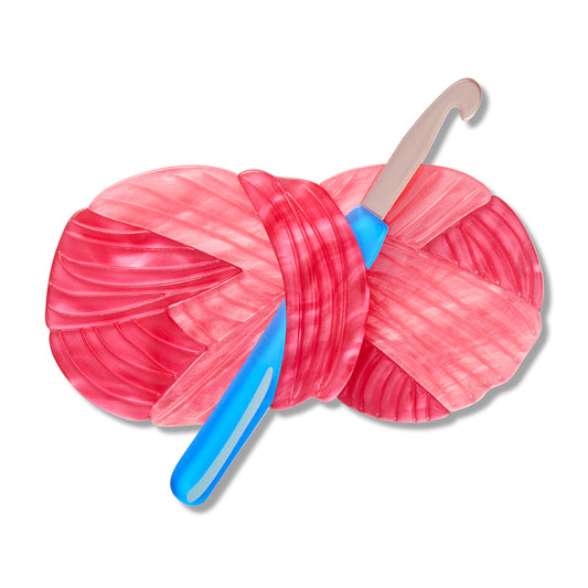ERSTWILDER - "Hooked on Crochet" Brooch - ARTS AND CRAFTS PART 2