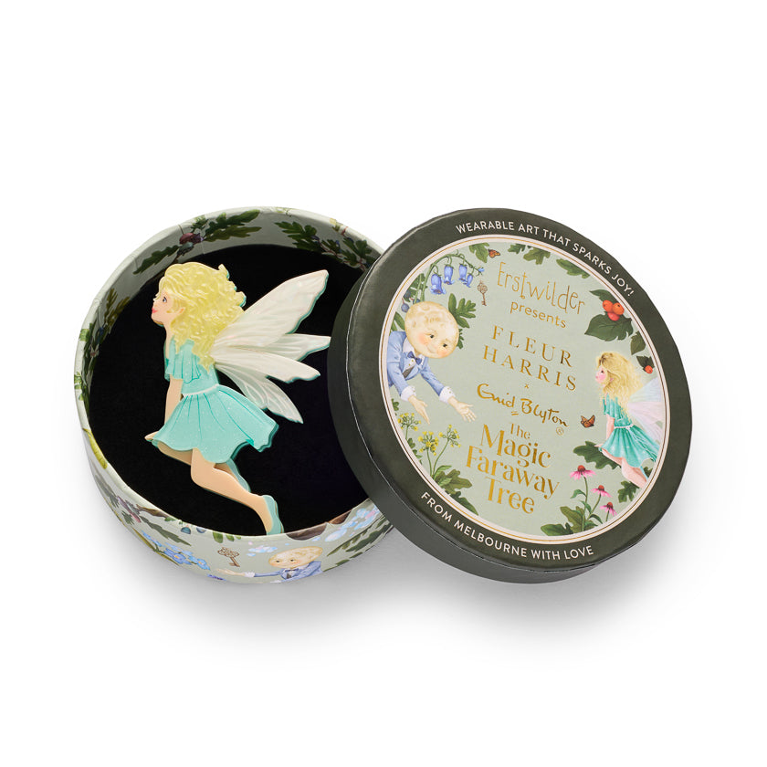 ERSTWILDER - "Silky the Fairy" Brooch - Fleur Harris x Enid Blyton - THE MAGIC FARAWAY TREE