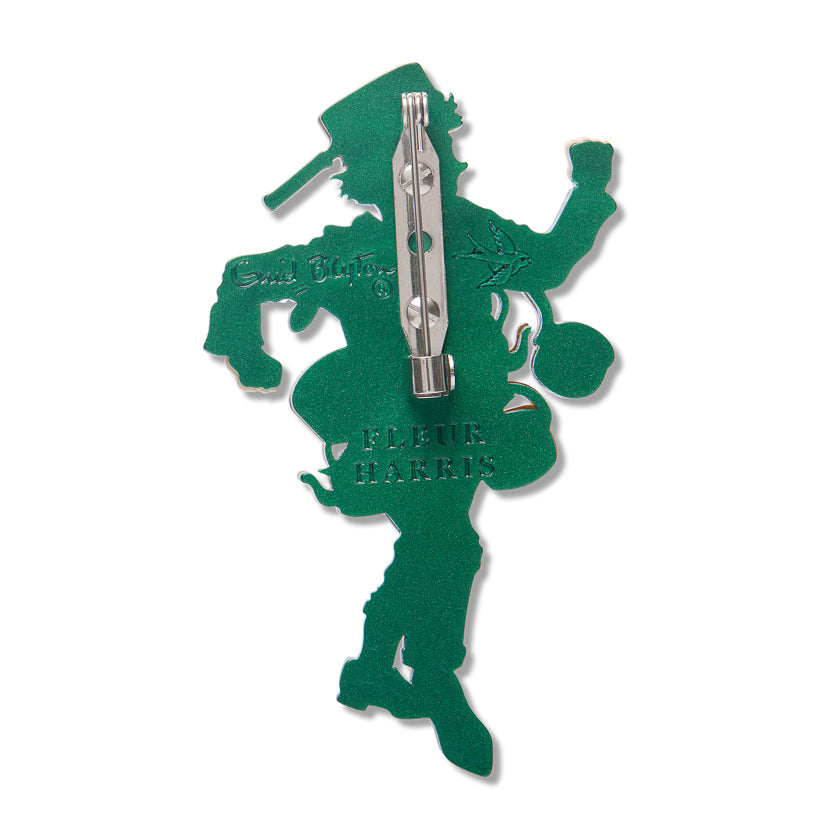 ERSTWILDER - "Saucepan Man" Brooch - Fleur Harris x Enid Blyton - THE MAGIC FARAWAY TREE