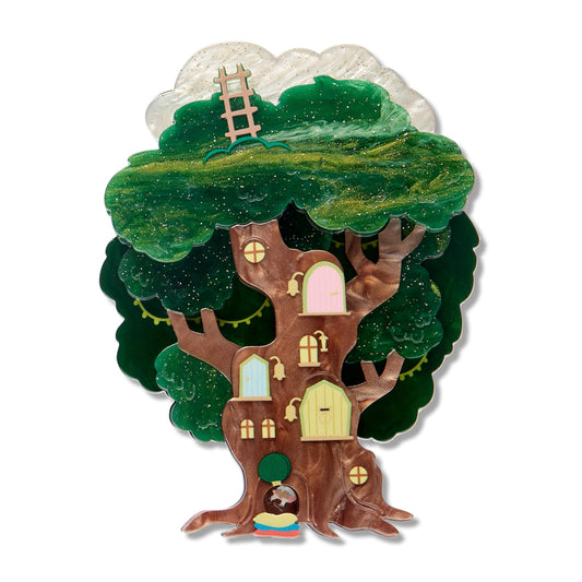 ERSTWILDER - "The Faraway Tree" Brooch - Fleur Harris x Enid Blyton - THE MAGIC FARAWAY TREE