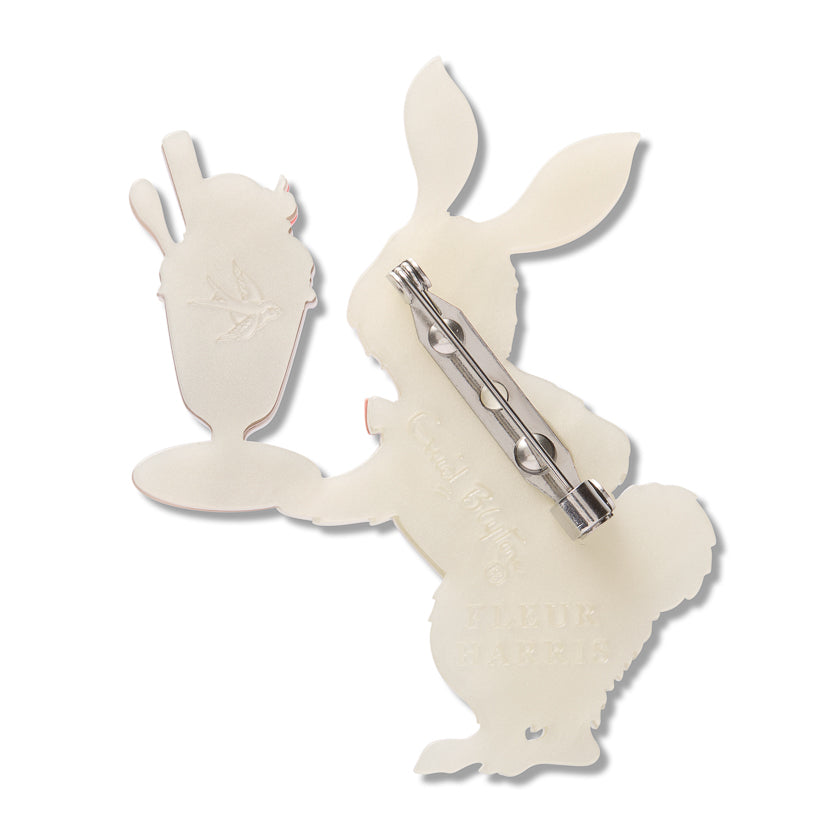 ERSTWILDER - "Rabbit Waiter" Brooch - Fleur Harris x Enid Blyton - THE MAGIC FARAWAY TREE