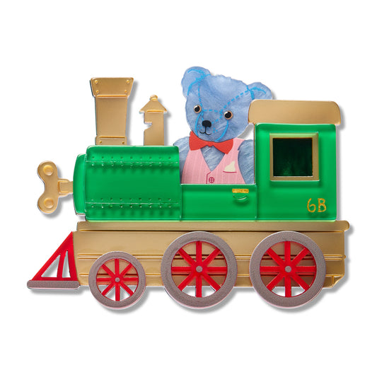 ERSTWILDER - "Bear Station" Brooch - Fleur Harris x Enid Blyton - THE MAGIC FARAWAY TREE