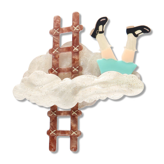 ERSTWILDER - "Onto the Next Land!" Brooch - Fleur Harris x Enid Blyton - THE MAGIC FARAWAY TREE