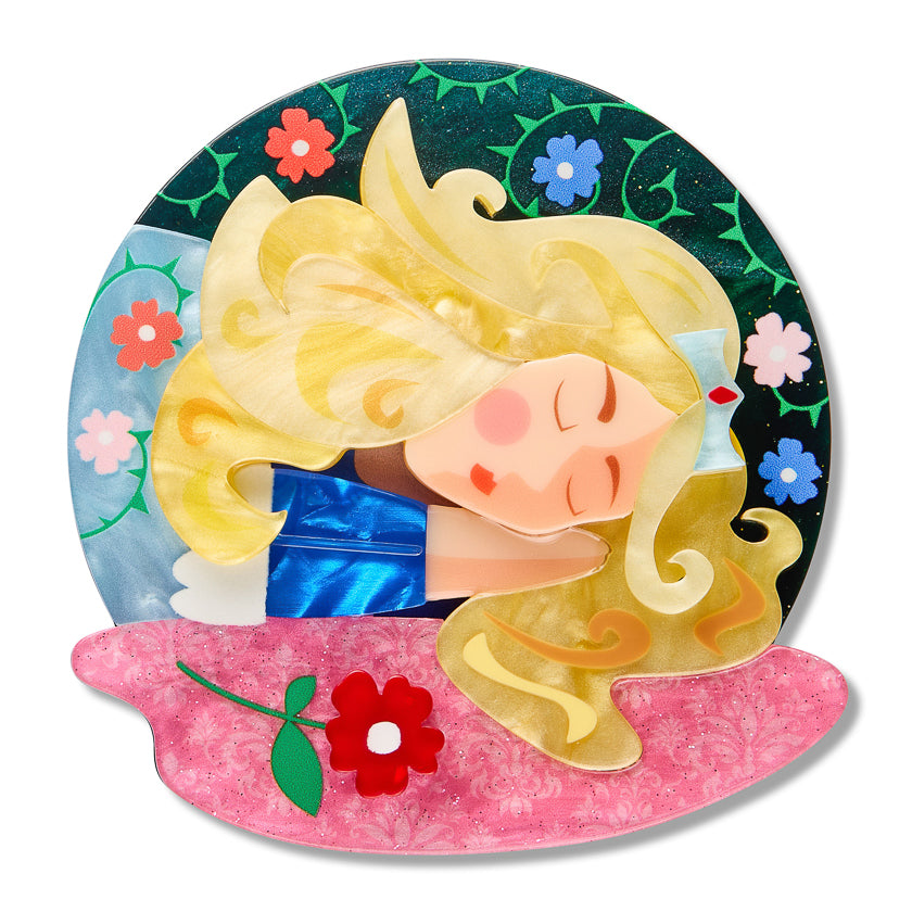 ERSTWILDER - "Beauty Sleep" Brooch - Pete Cromer Fairy Tales: Part 2