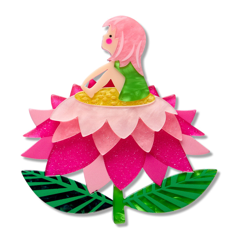 ERSTWILDER - "Pocket Princess" Brooch - Pete Cromer Fairy Tales: Part 2