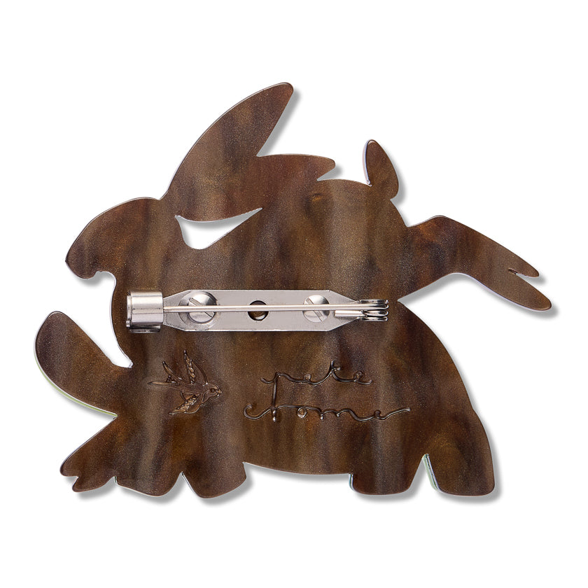 ERSTWILDER - "Lesson Learned" Brooch - Pete Cromer Fairy Tales: Part 2