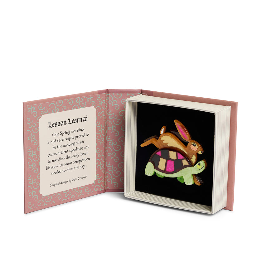 ERSTWILDER - "Lesson Learned" Brooch - Pete Cromer Fairy Tales: Part 2