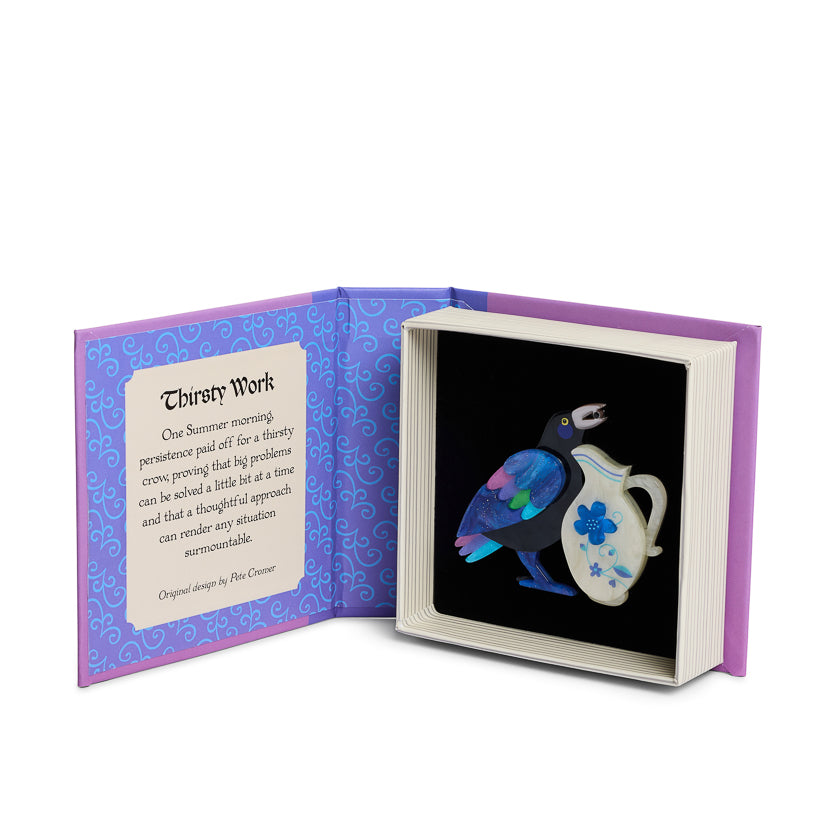 ERSTWILDER - "Thirsty Work" Brooch - Pete Cromer Fairy Tales: Part 2