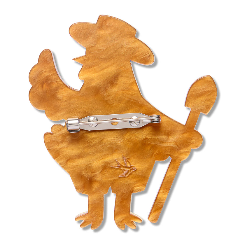 ERSTWILDER - "Coop Boss" Brooch - WILD AT WORK
