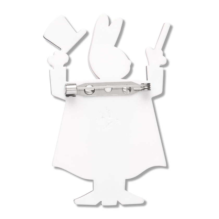 ERSTWILDER - "Presto Cottontail" Brooch - WILD AT WORK